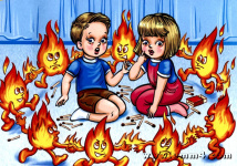 Спички детям не игрушки!