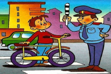 Информация для населения  о правилах безопасного передвижения на велосипеде   
