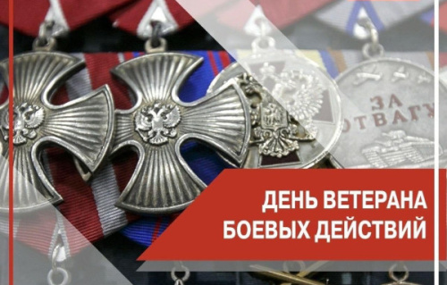С Днём ветеранов боевых действий! 
