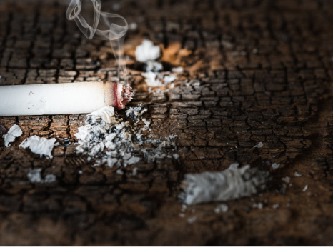 Курение может стать причиной пожара!