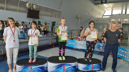 Матчевая встреча по плаванию, посвящённая Дню защиты детей