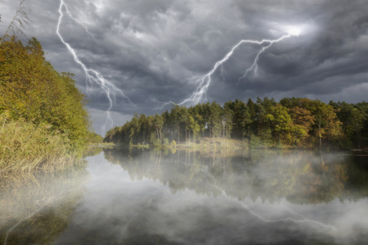 Информация для населения о правилах безопасного поведения во время грозы