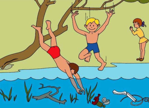 Памятка для родителей по безопасности детей на водных объектах в летний период