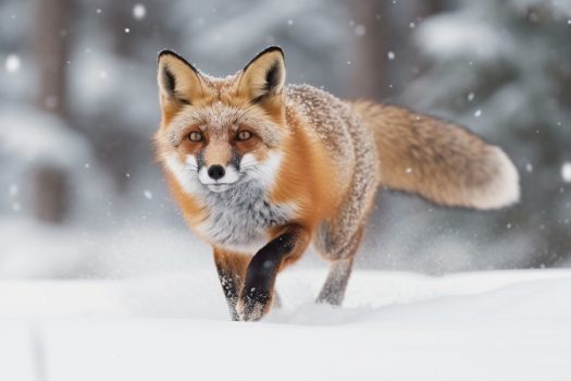 Памятка населению при встрече с дикими животными (лисами)