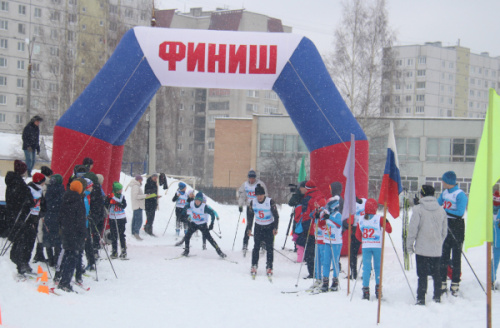 Командный спринт на лыжах