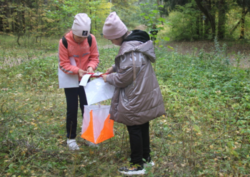 Спортивное ориентирование среди школьников