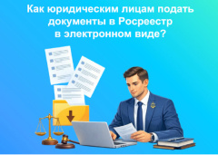 Порядок предоставления заявления об осуществлении государственной регистрации прав и ограничений для юридических лиц