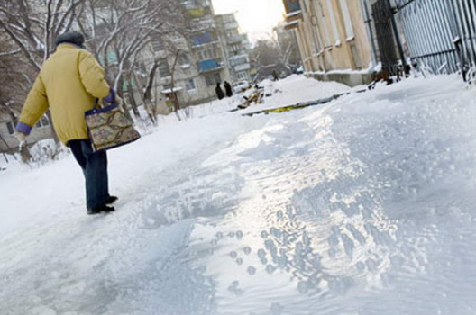 Информация для населения о правилах безопасности  при появлении гололеда и гололедицы